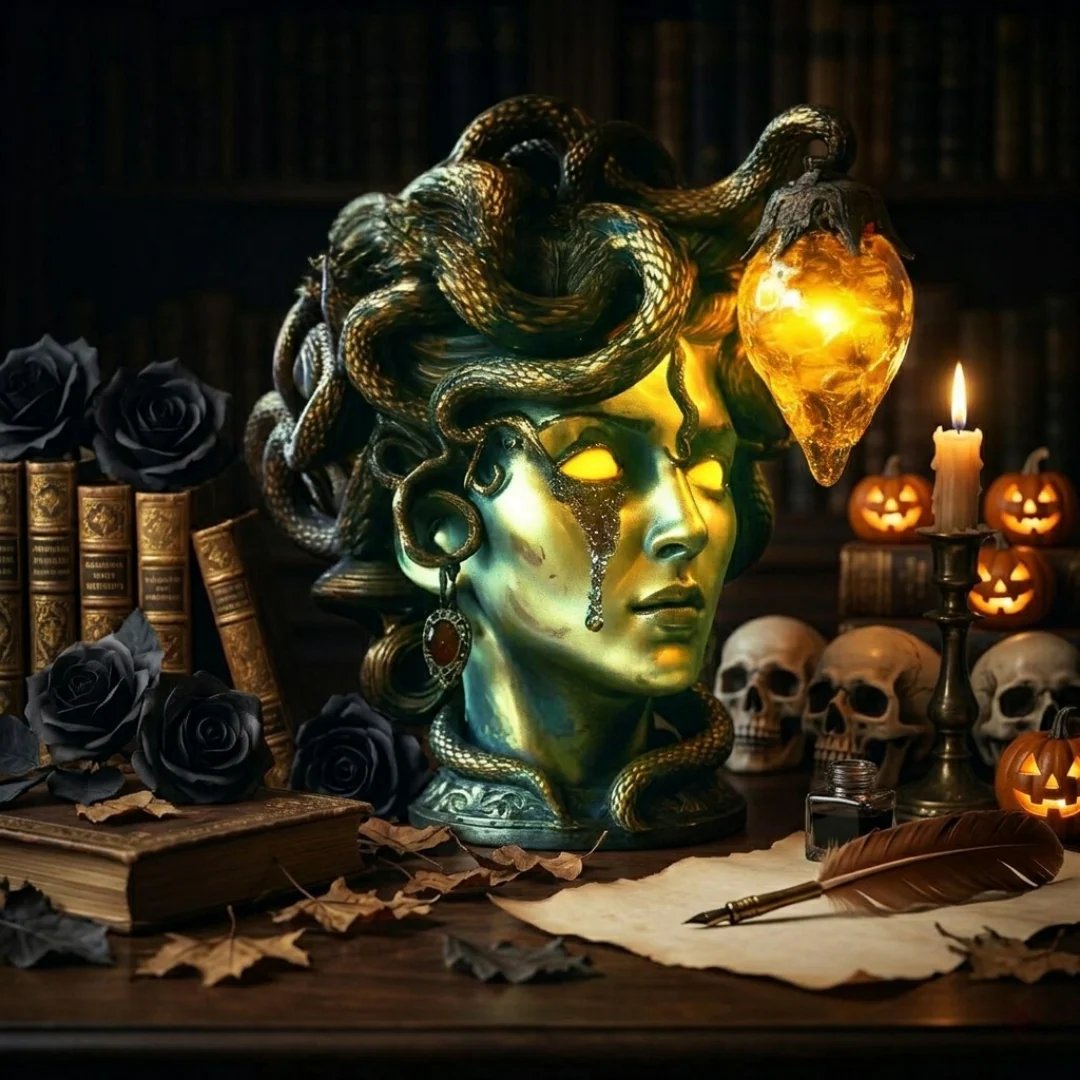 🐍 Gaze of Medusa Glow Lamp