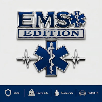 🏆Last Day Promo: 49% OFF - ⚕️EMS Car Emblem Metal Badge