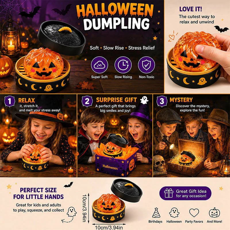 Halloween Dumpling Squeeze Squishy Toy