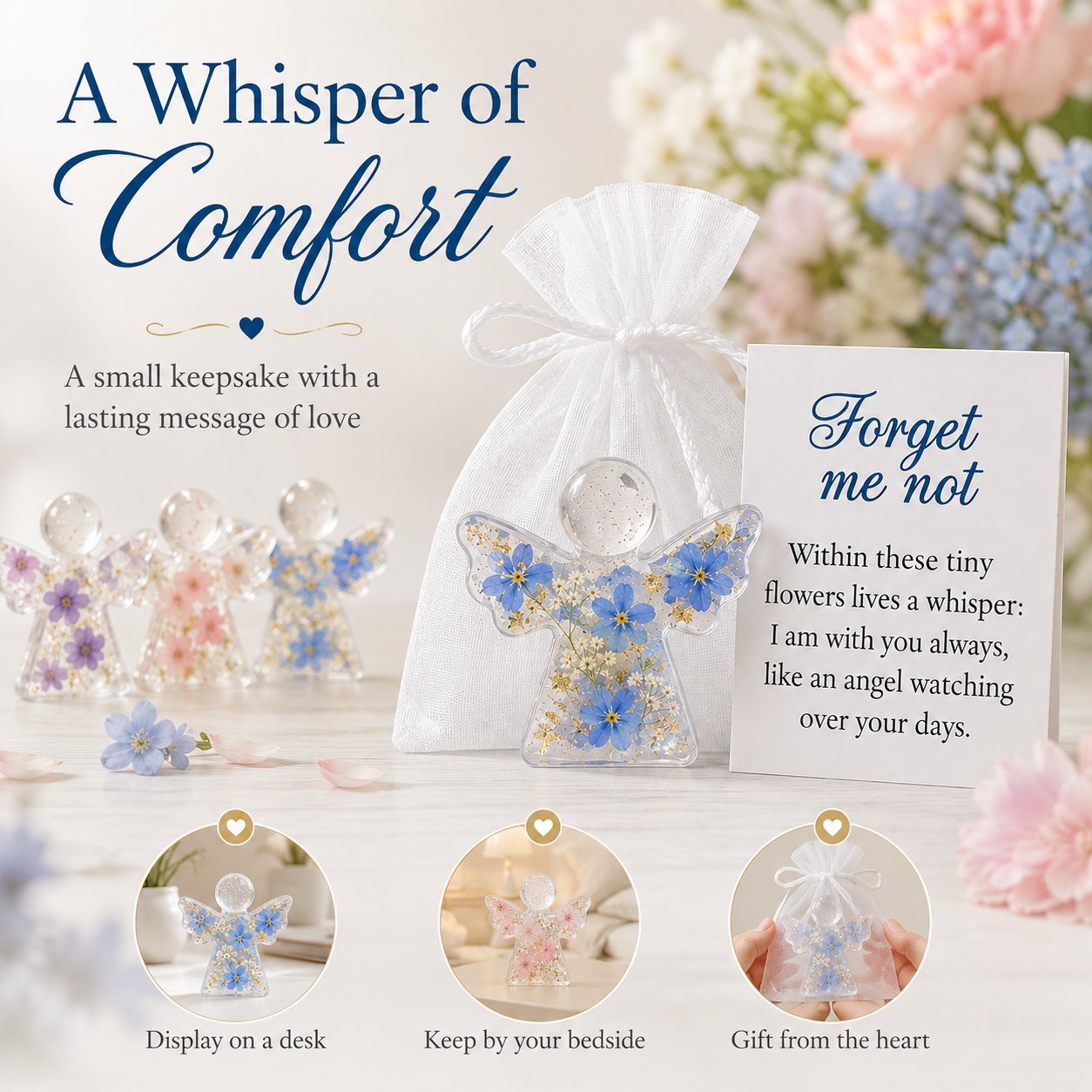 🔥LAST DAY 49% OFF - 🤍✨ Angel Keepsake Gift – A Beautiful Reminder That Love Is Always Near