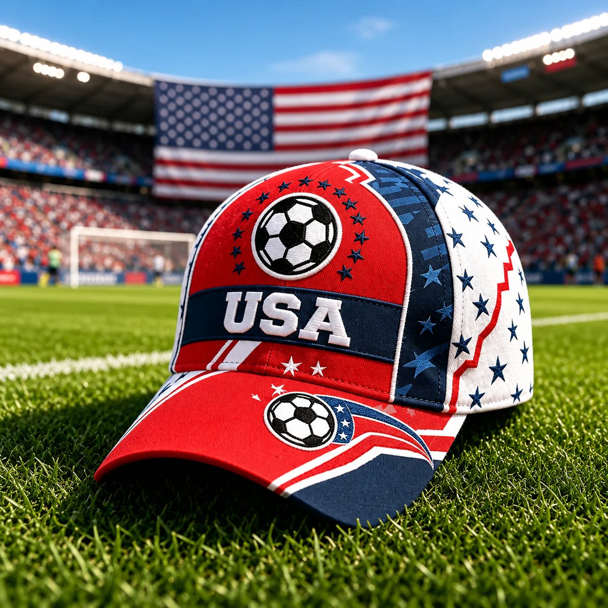 🔥LAST DAY 50% OFF - 🇺🇸 Unisex USA Football Lover Baseball Cap🧢