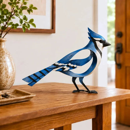 🕊️Elegant and minimalist metal bird sculpture -- Fleeting Moments of Lightness in the Natural World！