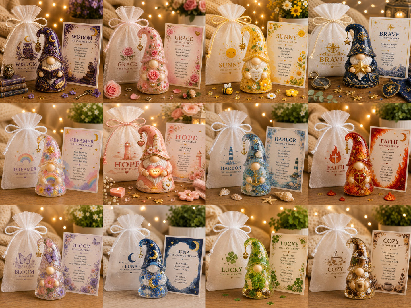 💕Last Day Buy 3 Get 1 Free✨ Emotional Support Gnome Collection