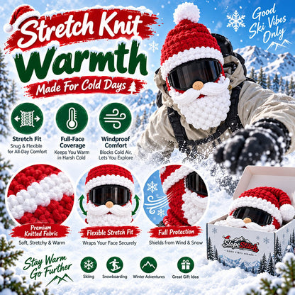 🎅🏂 Holiday Knit Snow Masks – 3 Fun Styles for Ski Trips, Parties & Winter Adventures