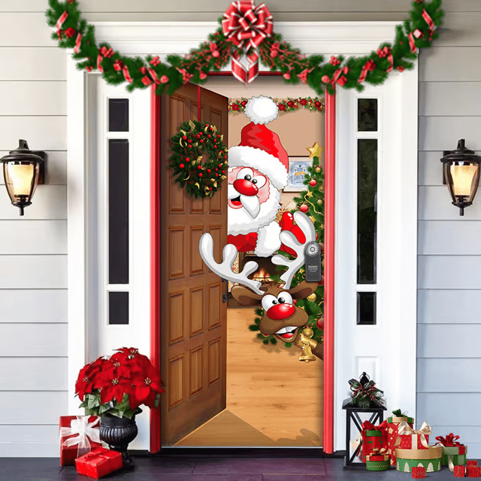 🌟Last day to get 70% off🎃🎄 2027 Holiday Door Décor Collection – From Spooky Halloween Nights to Magical Christmas Welcomes