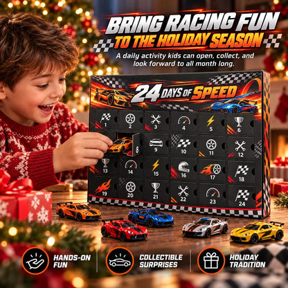 🏎️🏁 Race to Christmas™ – 24 Days of High-Speed Racing Surprises for Motorsport Fans