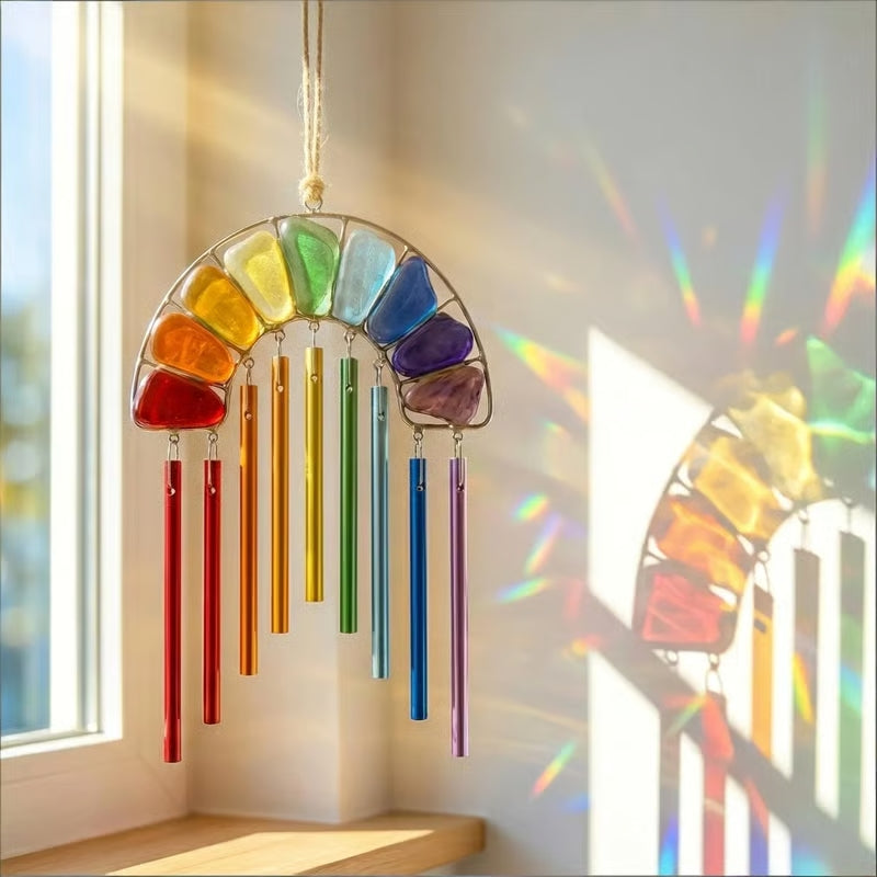Rainbow Sun Catcher Wind Chime