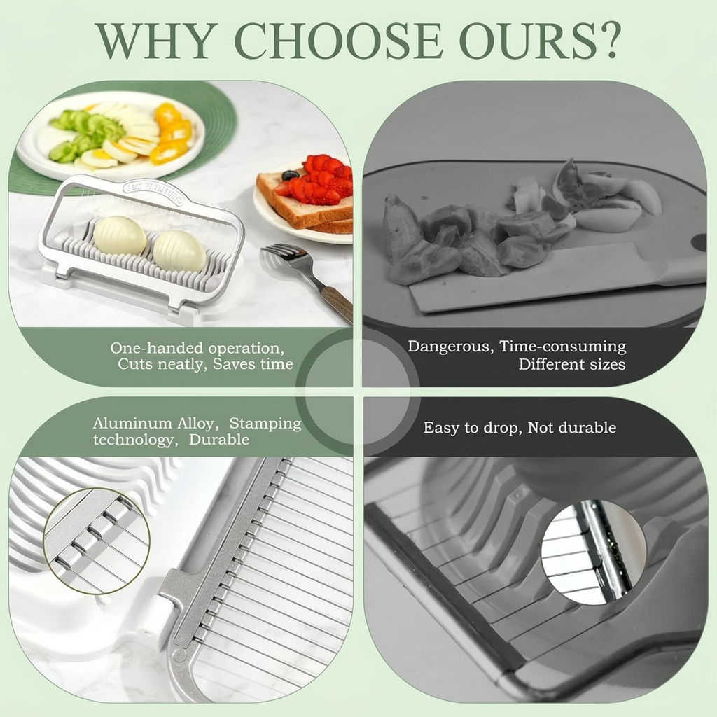 Egg Slicer for Hard Boiled Eggs Banana Slicer