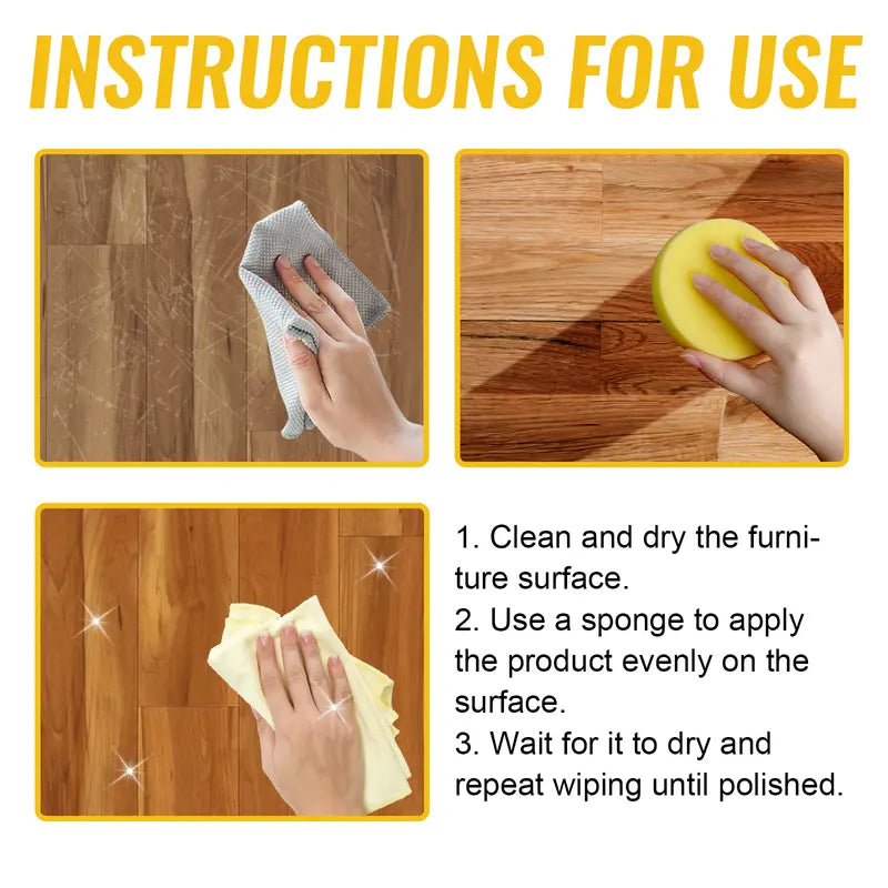 49% OFF This Week Promotions🎉🎉Beeswax Wood Polish Spray 100ml | Natural Shine & Protection for Furniture, Floors, Cabinets – Non-Greasy, Anti-Dust Finish
