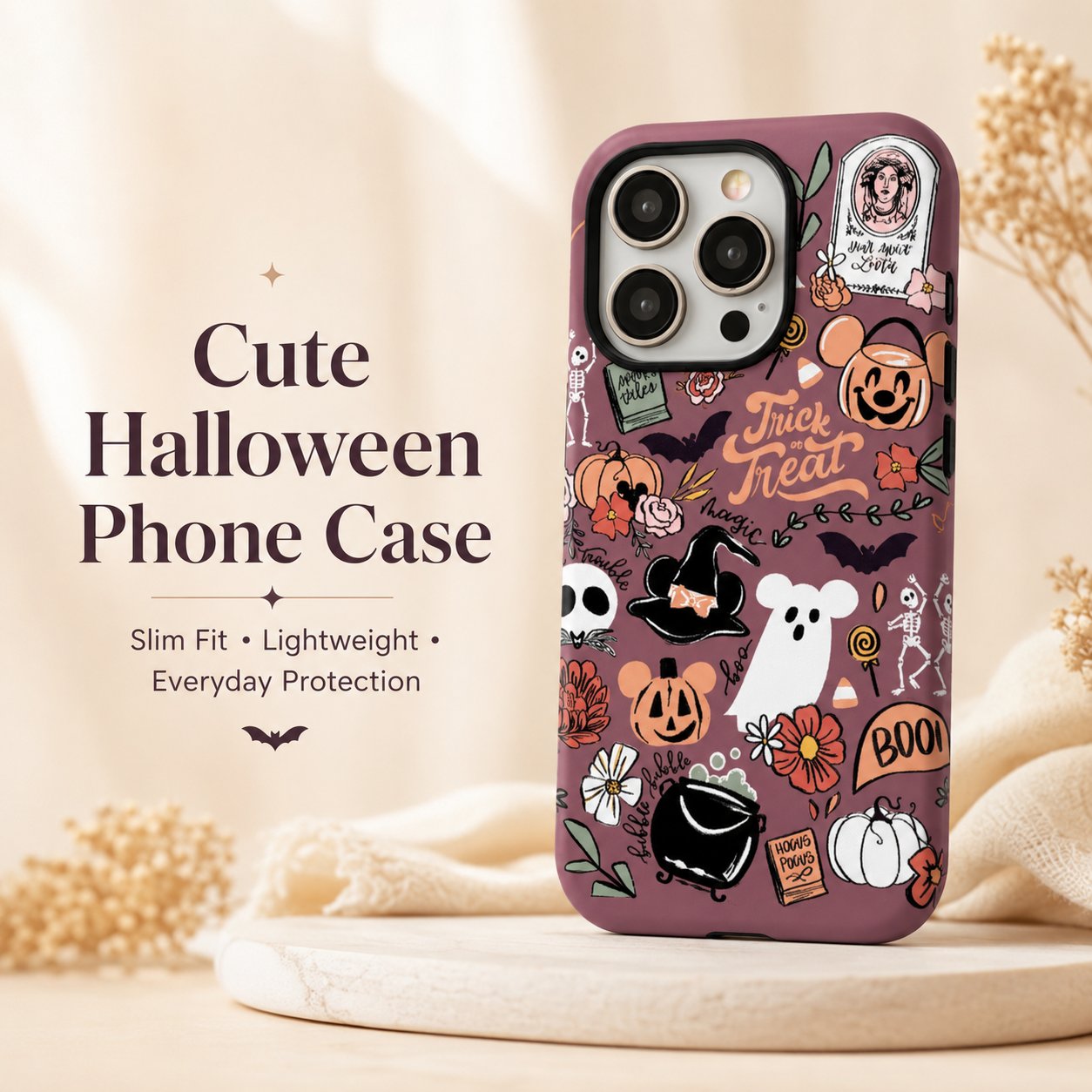 🎃📱 A Spooky-Cute Makeover for Your Phone