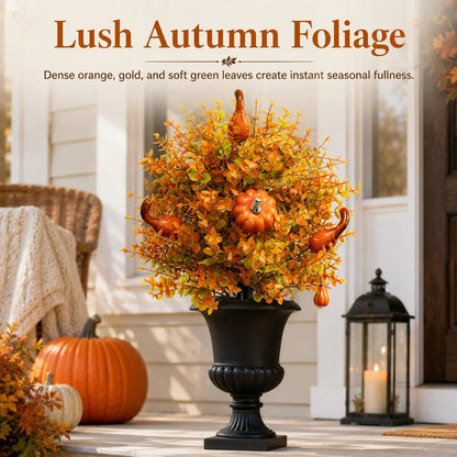 🍂🧡Artificial Fall Pumpkin Tree Stakes
