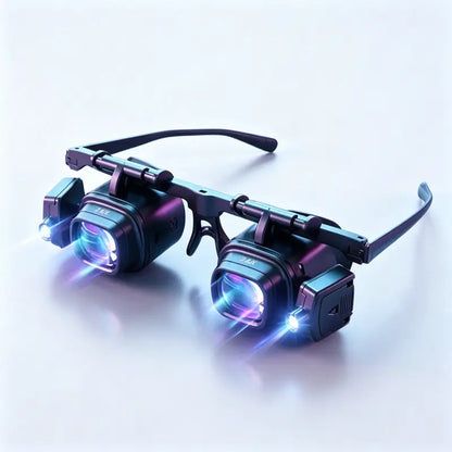 💥Precision LED Magnifier for Electronics & Crafts – Adjustable stand & 10X-20X zoom – Hands-free, bright light 🛠️