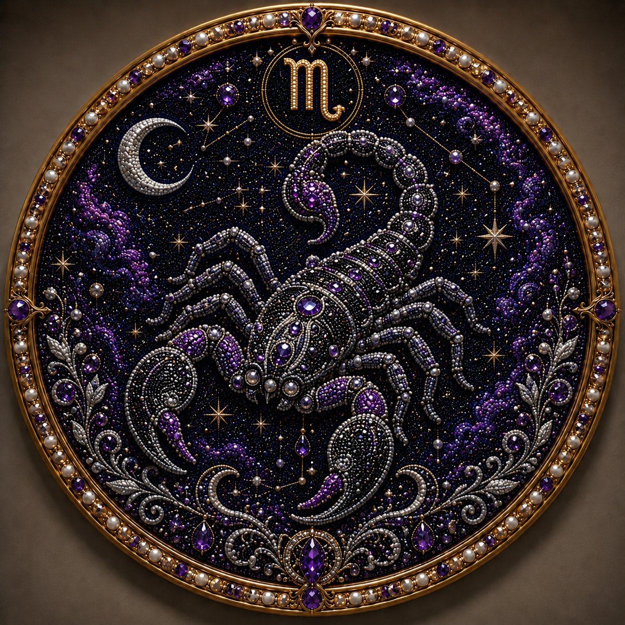 ♈💎DIY Pearl Art Kit for the Twelve Zodiac Signs