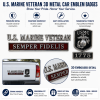 🇺🇸 Last Day Promo: 49% OFF -🎖️U.S. Military Veteran Car Emblem Metal Badge Collection
