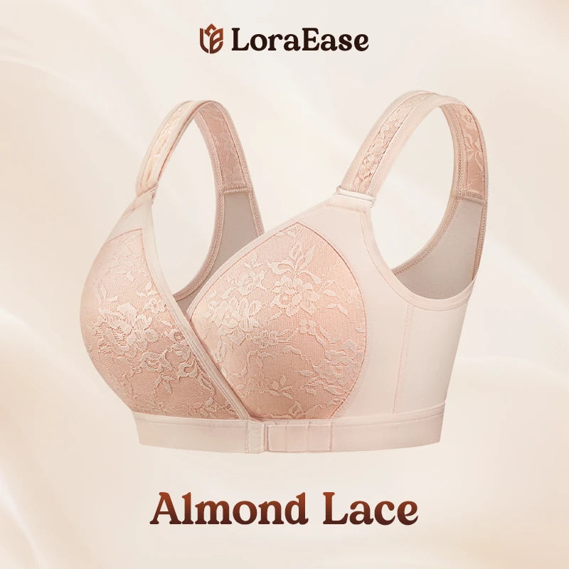 LoraEase - Easy-on Front Wrap Everyday Bra