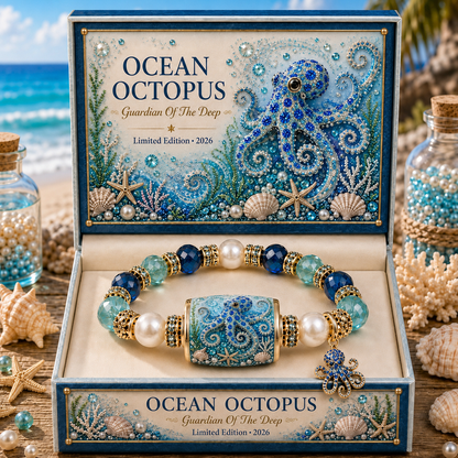 🌊🐙 Ocean Guardians Keepsake Bracelet – Carry the Spirit of the Sea