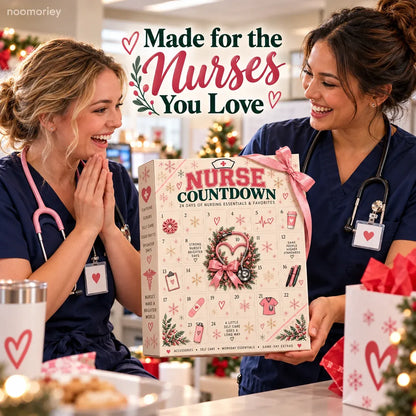 🎄🩺 24 Days of Nurse Christmas Surprises – A Different Healthcare-Inspired Design Behind Every Door