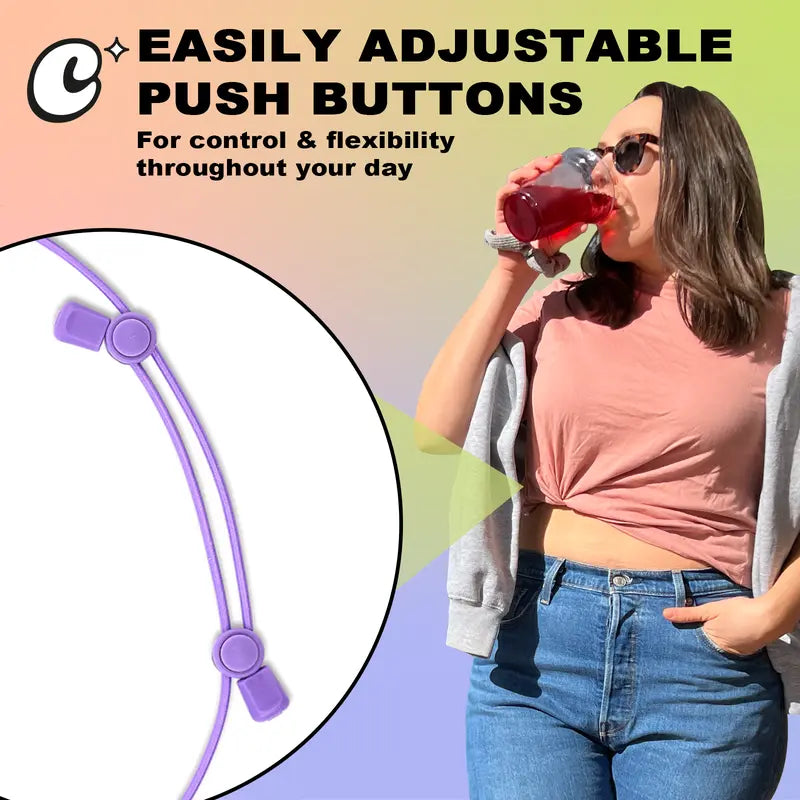 👚🪡2 PCS Lightweight Adjustable Band for No-Sew Fashion Hacks