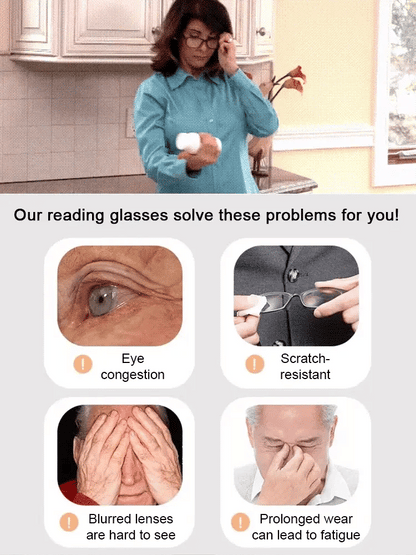 49% OFF This Week Promotions🎉👓 Ultra Light Anti Blue Presbyopic Glasses
