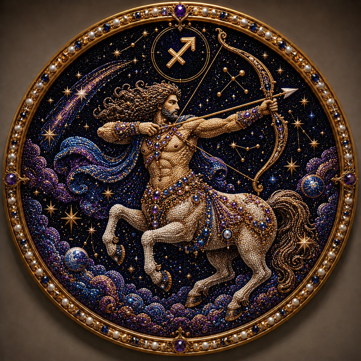 ♈💎DIY Pearl Art Kit for the Twelve Zodiac Signs