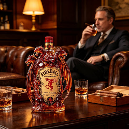 🐉 Legendary Dragon Bar Decanter – Sculpted Collector Bottle for Home Bar & Gifting🔥