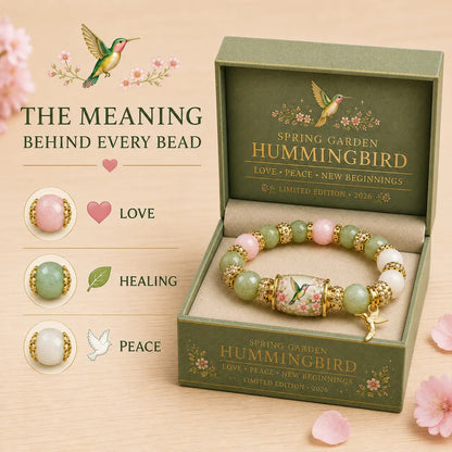 🌿 Love, Peace & Spring Blessings 💖 | 2026 Limited Edition Bracelet - Limited stock