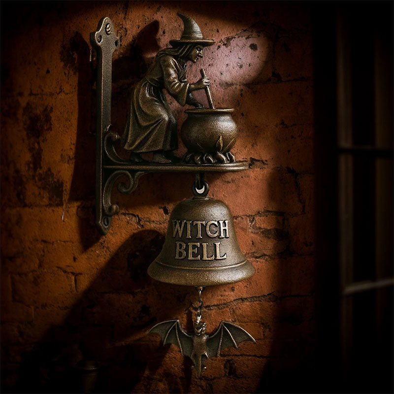🧙🖤 Witch Doorbell – Enchant Every Welcome with Gothic Charm