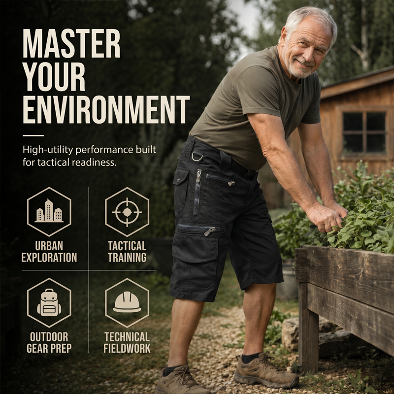 🏃‍♂️ Men’s Multi-Purpose Outdoor Performance Shorts – Sport, Fitness & Everyday Wear