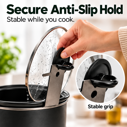 No-Mess Pot Lid Holder – Keep Drips Off Your Counter