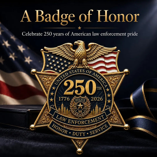 ⚡️America 250 Law Enforcement Brooch