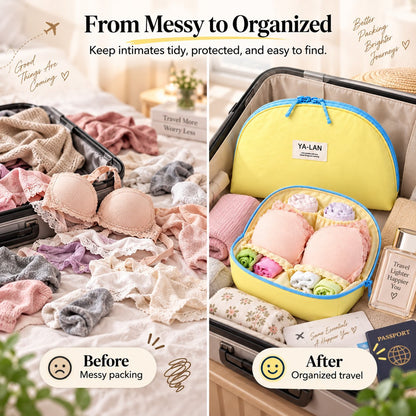 🧳 3-in-1 Travel Underwear Storage Bag