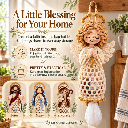 ✝️🙏Blessed Home Crochet Bag Holder Collection ✨🧶