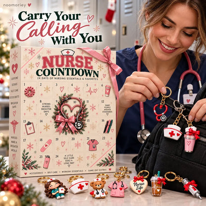 🎄🩺 24 Days of Nurse Christmas Surprises – A Different Healthcare-Inspired Design Behind Every Door