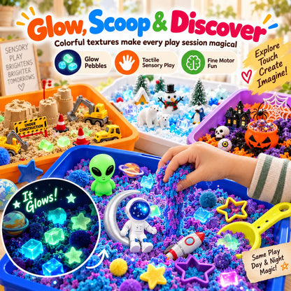 🚧🧸 Little Builder Sensory Adventure Box – Construction-Themed Hands-On Play Set