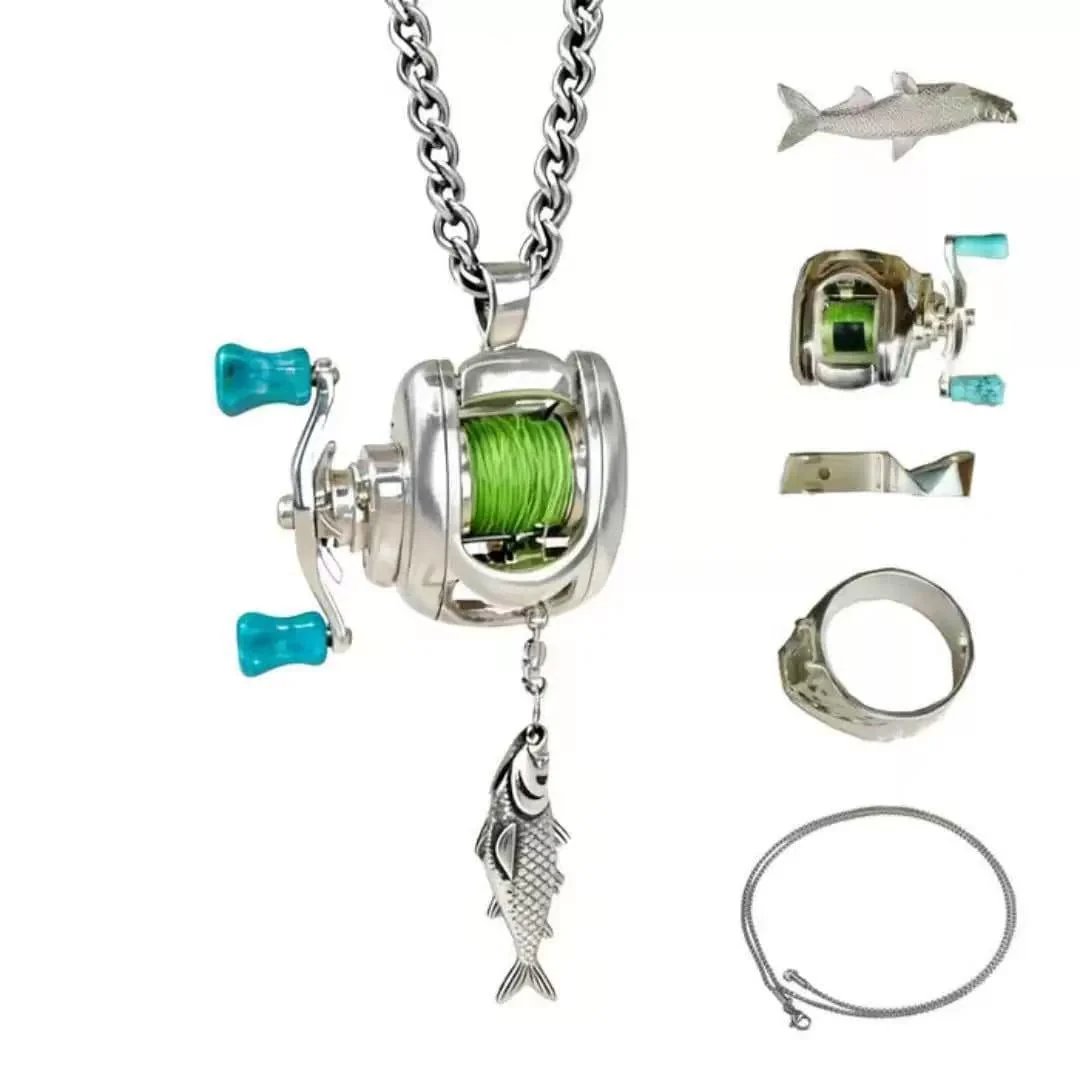 🔥 2026 New Arrival: Creative Mini Alloy Lure Pendant Necklace