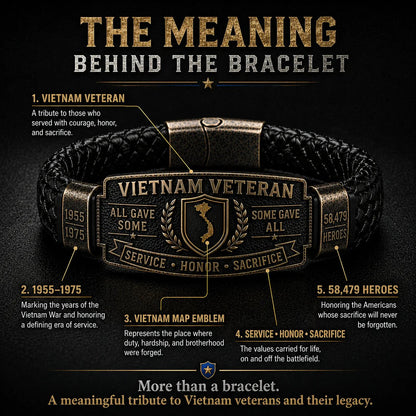 🎖️Vietnam Veteran Honor Bracelet