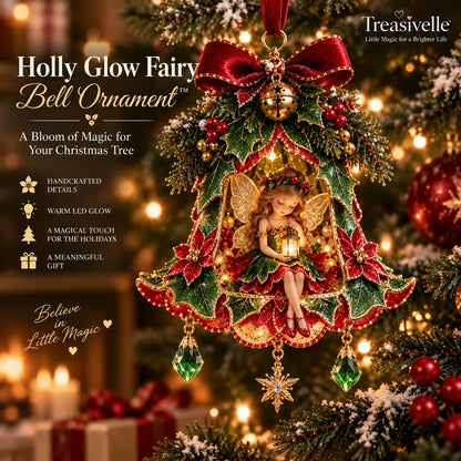 🧚✨ Glowing Fairy Blossom Bell Ornaments – 7 Magical Floral Christmas Designs
