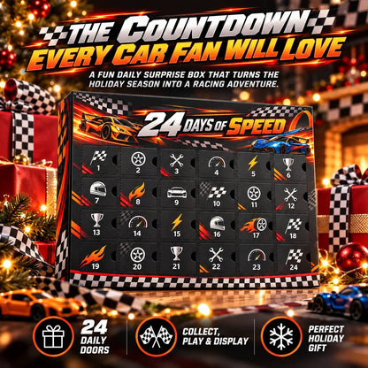 🏎️🏁 Race to Christmas™ – 24 Days of High-Speed Racing Surprises for Motorsport Fans