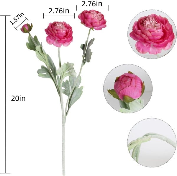 🌸 Lifelike Luxury Peony Flowers – The best gift for Mother's Day! 💐✨