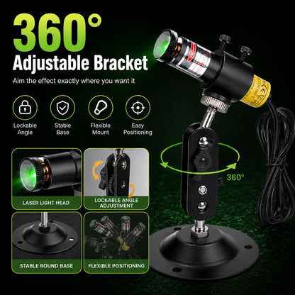 👻🟢 Halloween Green Laser Fog Projector – Create An Instant Haunted Swamp