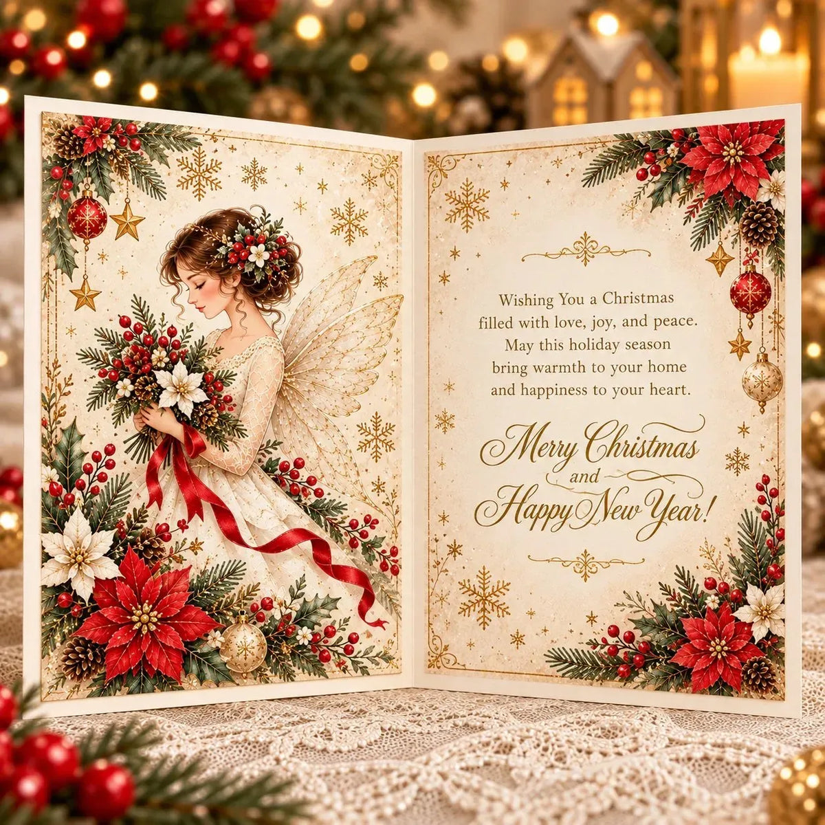 ⏳ Last Day 49% OFF – 👼🎄Christmas Angel Blessing Card – A Beautiful 3D Keepsake for Heartfelt Holiday Wishes