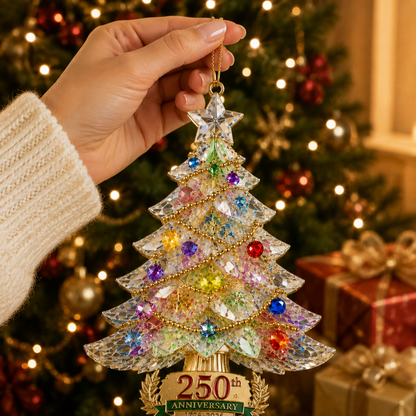 250th Anniversary Crystal Christmas Tree