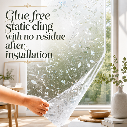 🪟✨Static Cling Window Privacy Film UV Blocking Mirror Tint