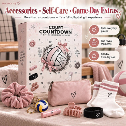🏐 24-Day Volleyball Advent Calendar – Game-Day Gifts & Accessories for Volleyball Lovers