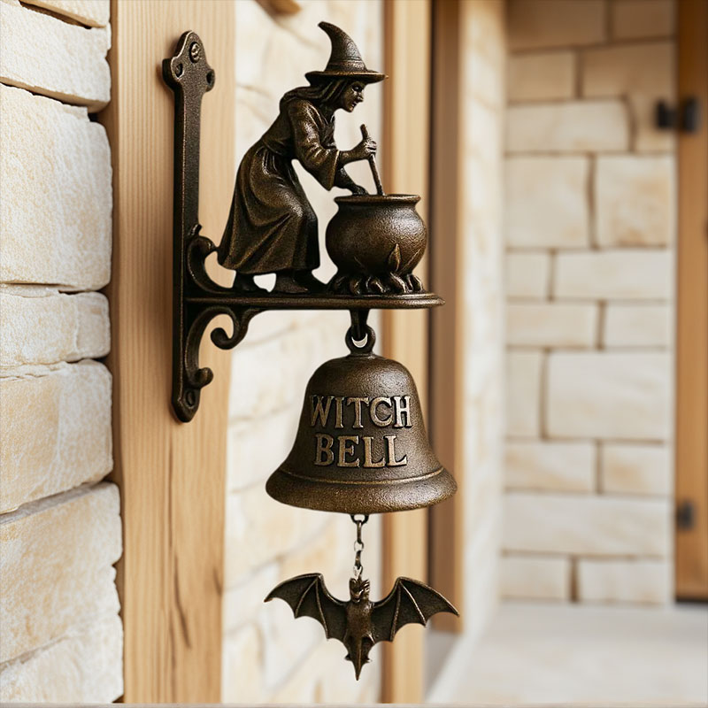 🧙🖤 Witch Doorbell – Enchant Every Welcome with Gothic Charm