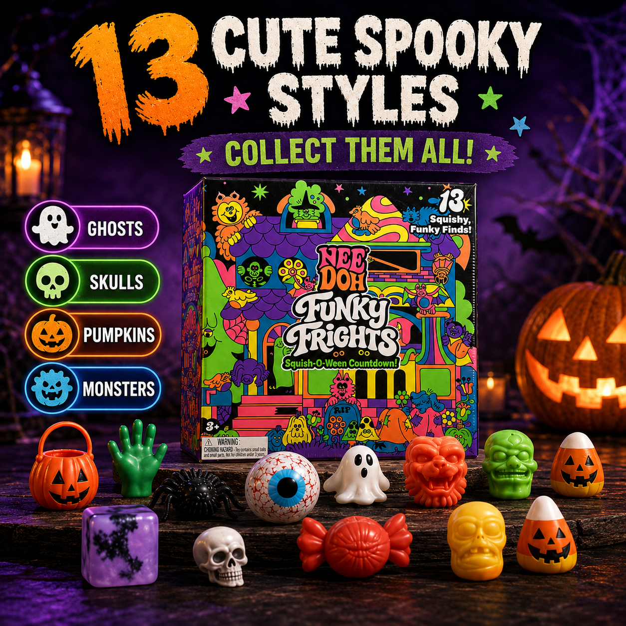 13 Days of Squishy Halloween Surprises