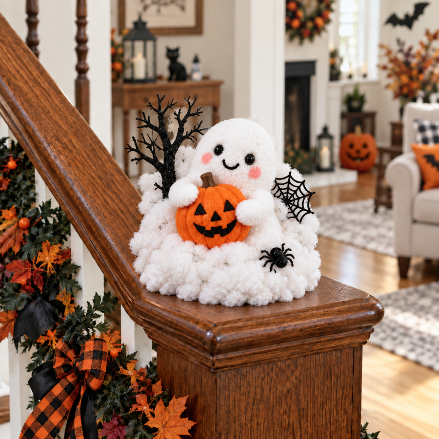 Haunted House Halloween ghost decor