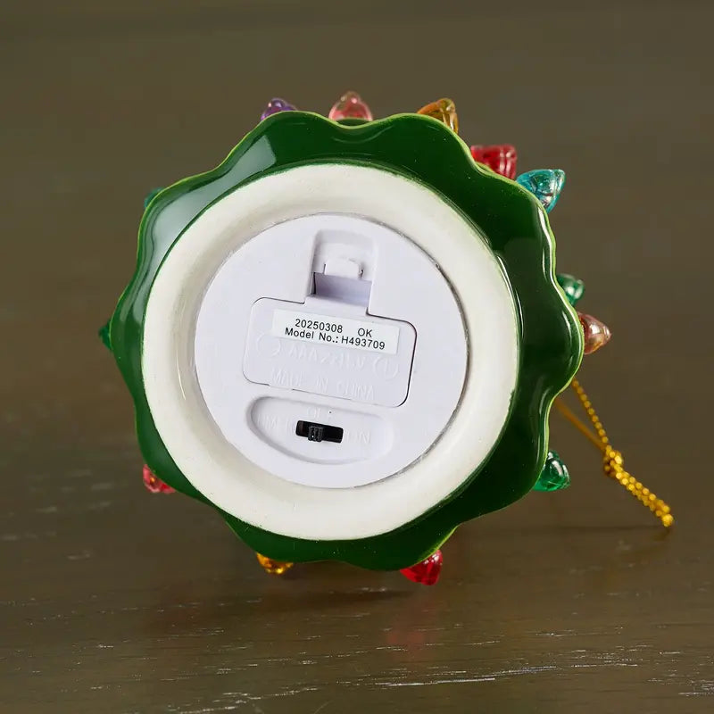 Mini Light-Up Christmas Tree Ornament