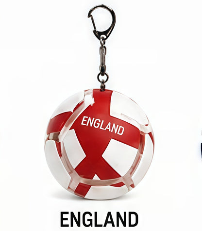 Keyboard click stress ball keychain⚽️