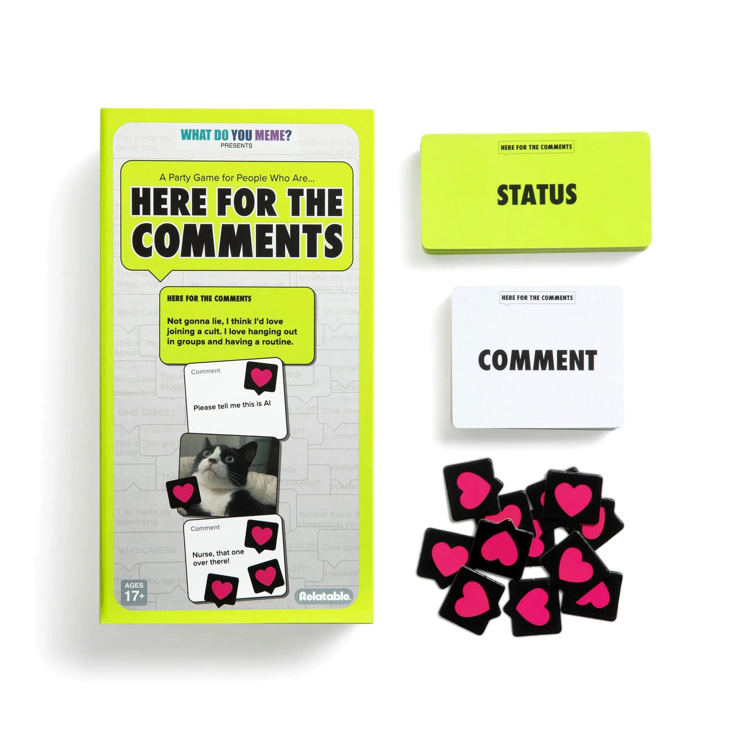 Here For The Comments – Chaotic Party Game for Meme Lovers & Friends 🔥